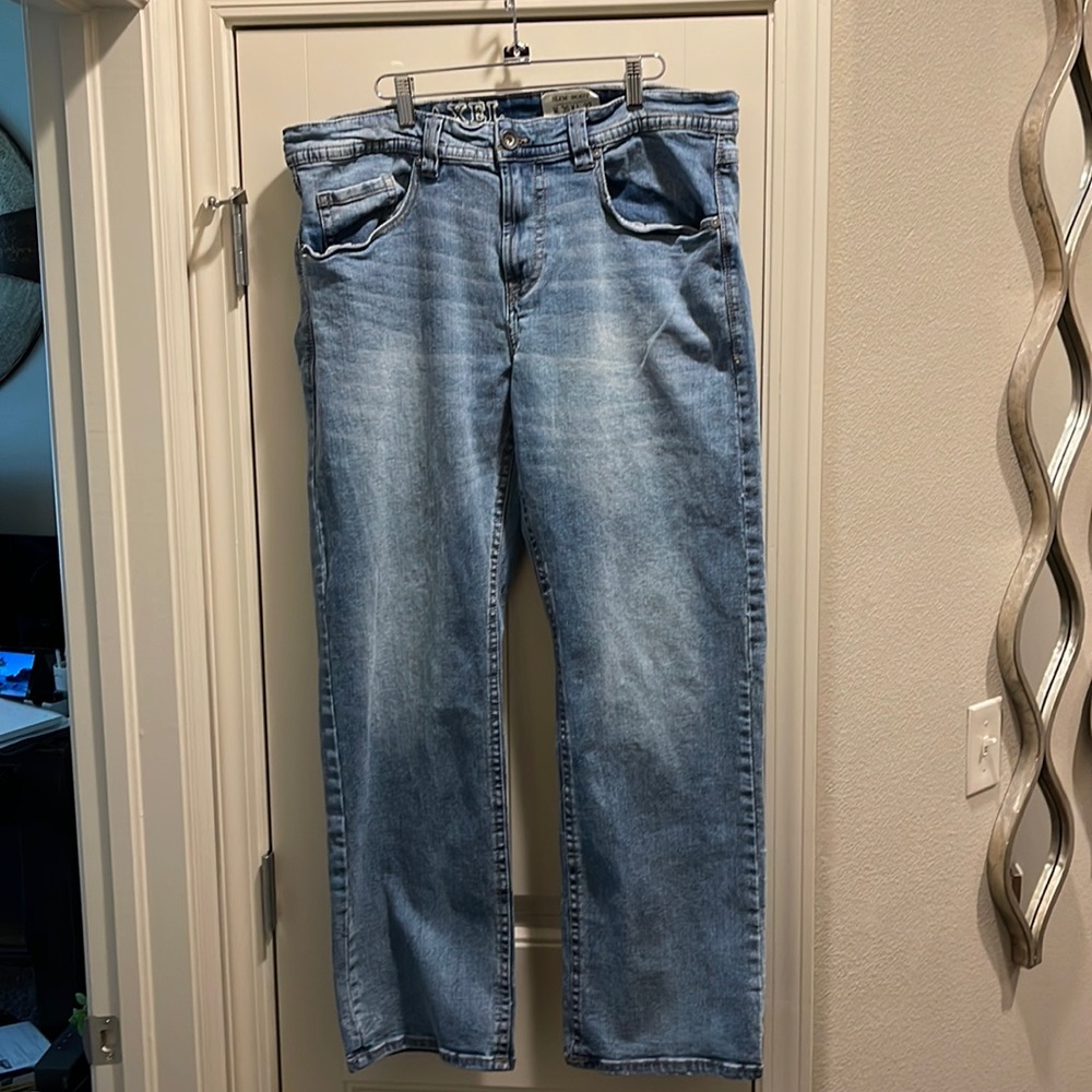 TK Axel Slim Boot Blue Jeans Men's 36x32